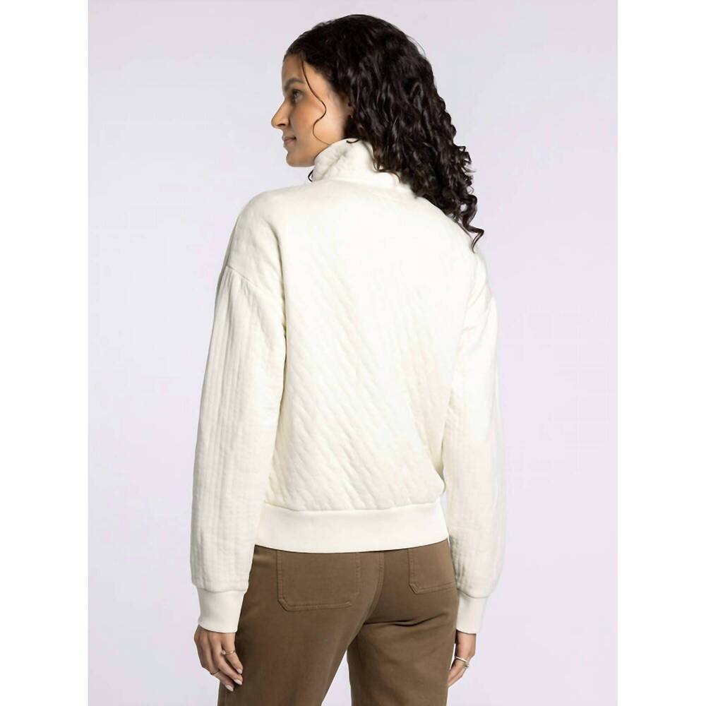 NEW THREAD & SUPPLY kyra pullover top in cobblestone - Picture 3 of 5